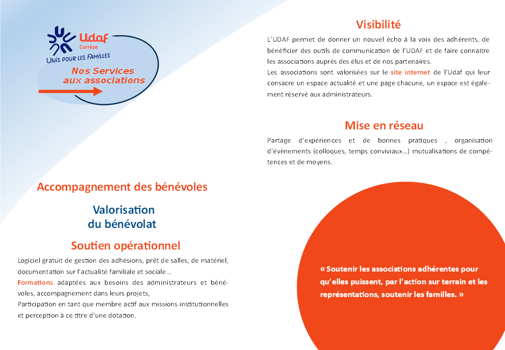 Conseils et accompagnements - Udaf Corrèze